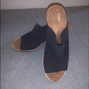 TOMS Suede Mule Sandals